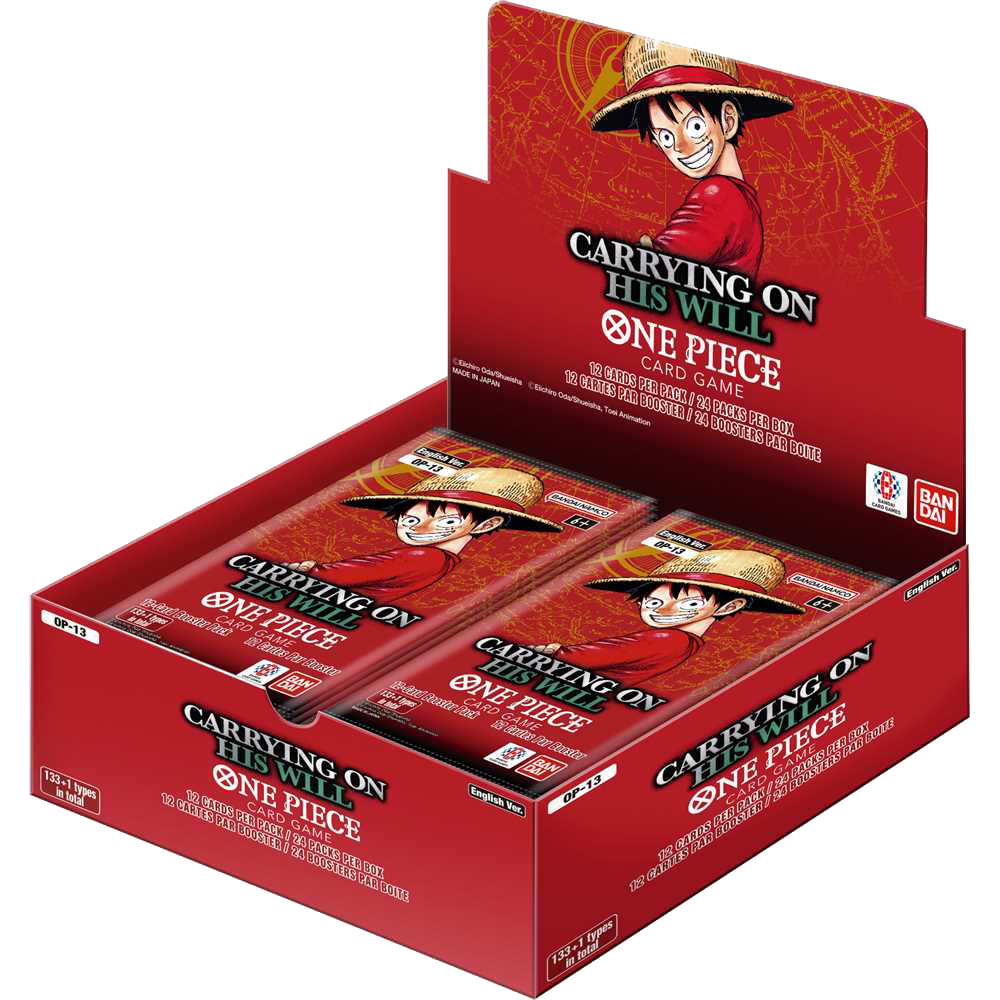 One Piece Card Game OP-13 Carrying on His Will ENG - One Piece TCG
