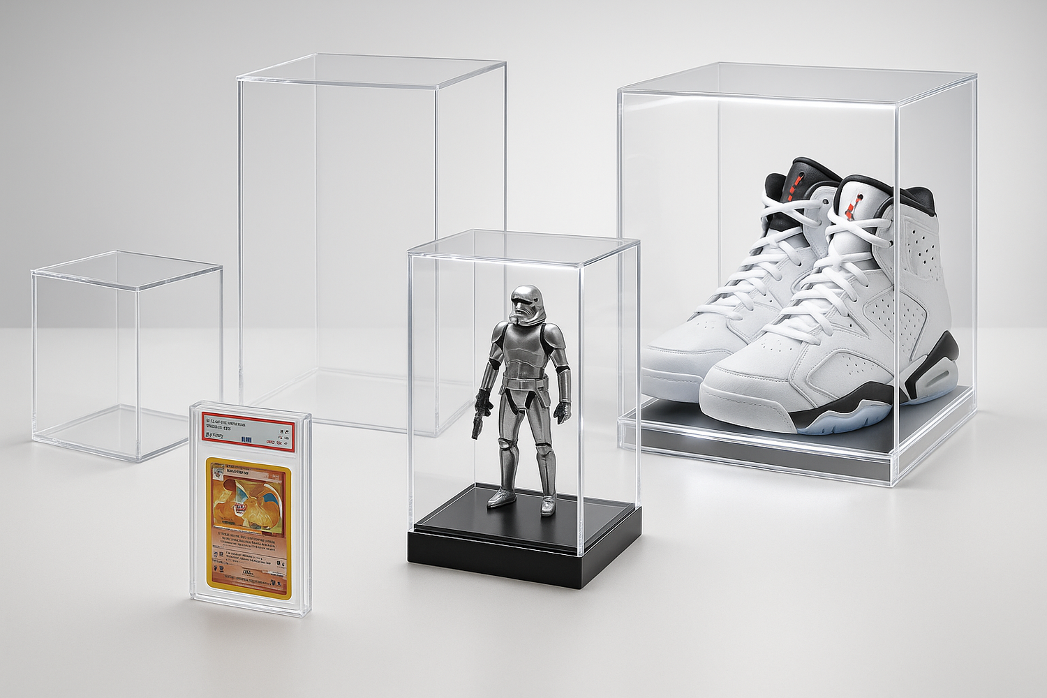 Case Plexiglass - Teche Protettive Trasparenti