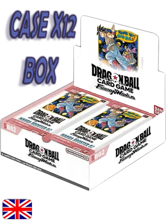 Dragon Ball Fusion World Manga SB-02 Case 12 box 02 TCG Sealed Nuovo ENG - OnyTCG