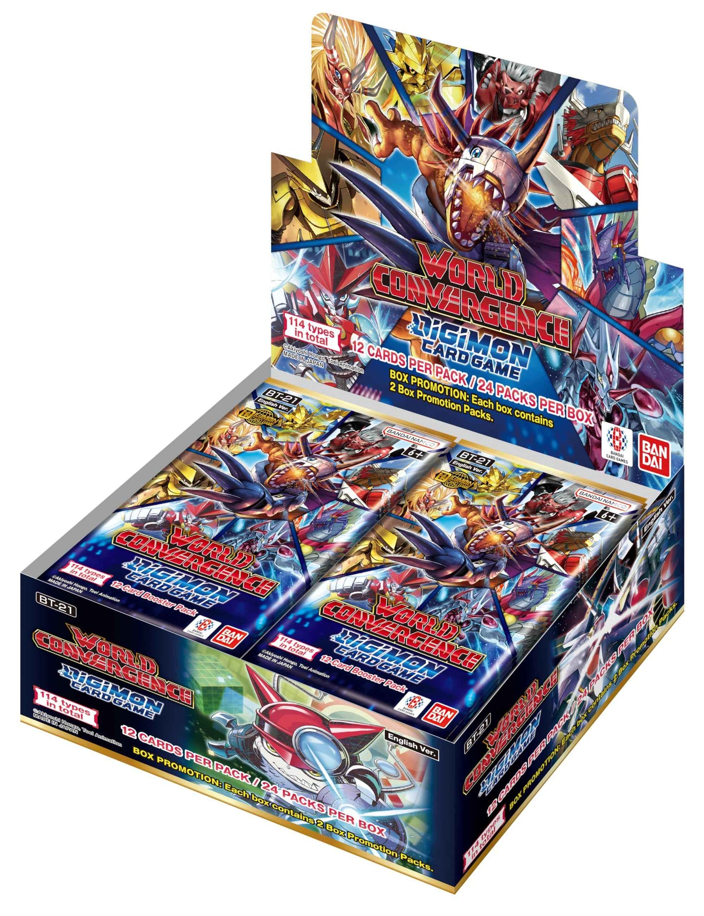 Digimon TCG Card Game World Convergence Box (BT-21) ENG - OnyTCG