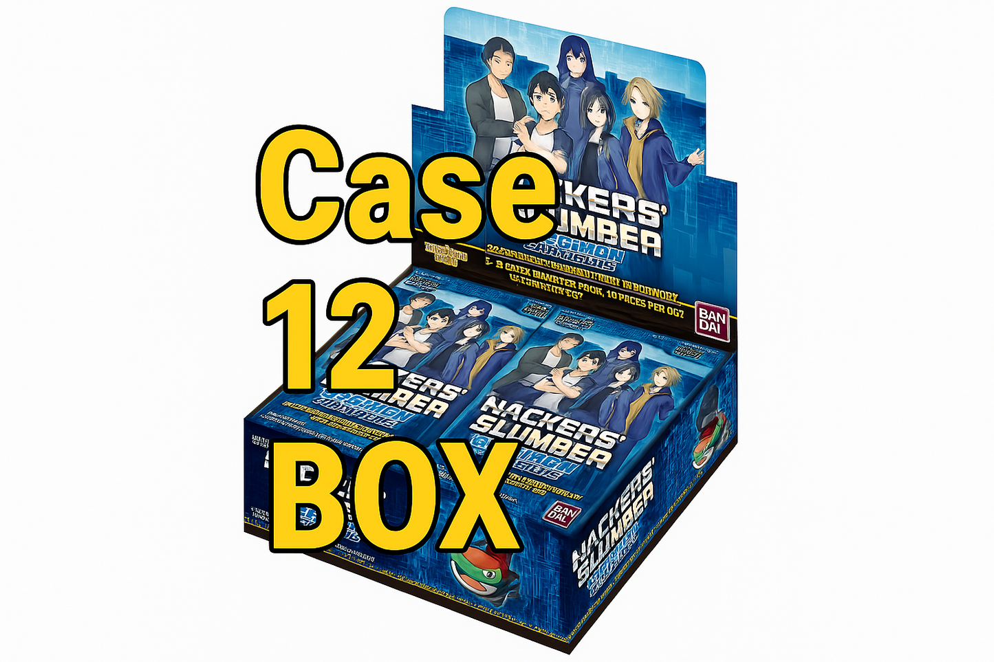Digimon Card Game - HACKERS' SLUMBER - Case 12 Box (BT-23) - ENG - OnyTCG
