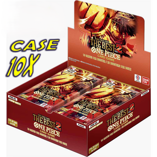 One Piece Card Game Case 10x BOX di buste Premium PRB-02  ENG - OnyTCG