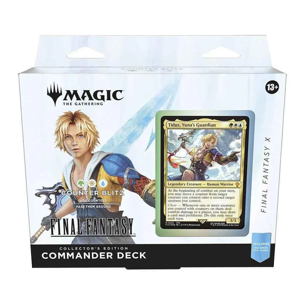 Magic the Gathering Commander Decks Collector's Final Fantasy Edition Display (4) - Eng