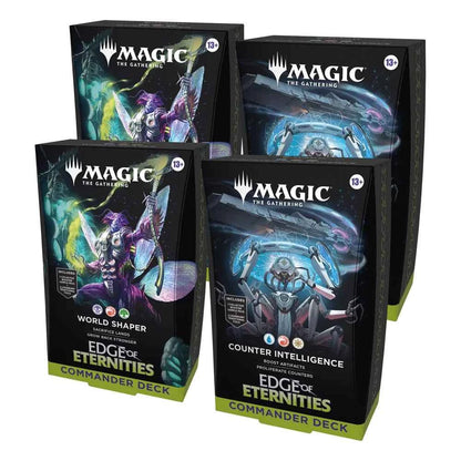 Magic the Gathering Edge of Eternities - Commander Decks Display (4) - ENG