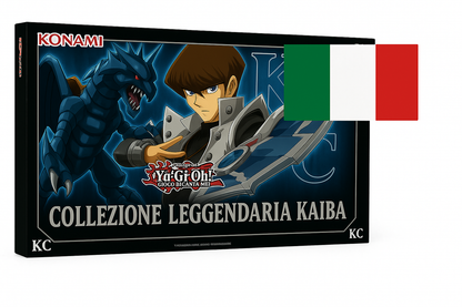 Yu-Gi-Oh Collezione Leggendaria Kaiba con bandiera italiana più grande