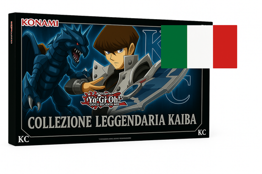 Yu-Gi-Oh Collezione Leggendaria Kaiba con bandiera italiana più grande